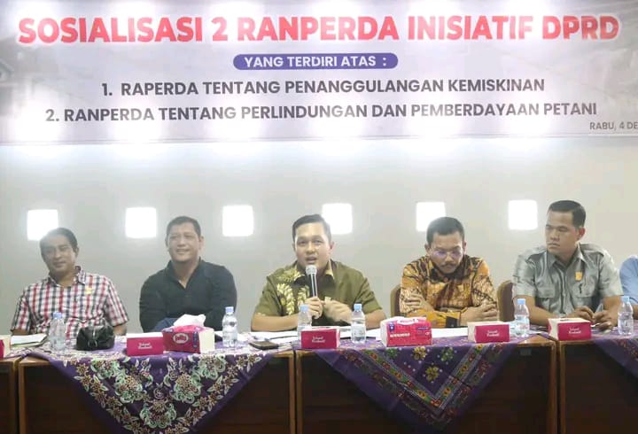 DPRD Dharmasraya Gelar Sosialisasi Ranperda Penanggulangan Kemiskinan