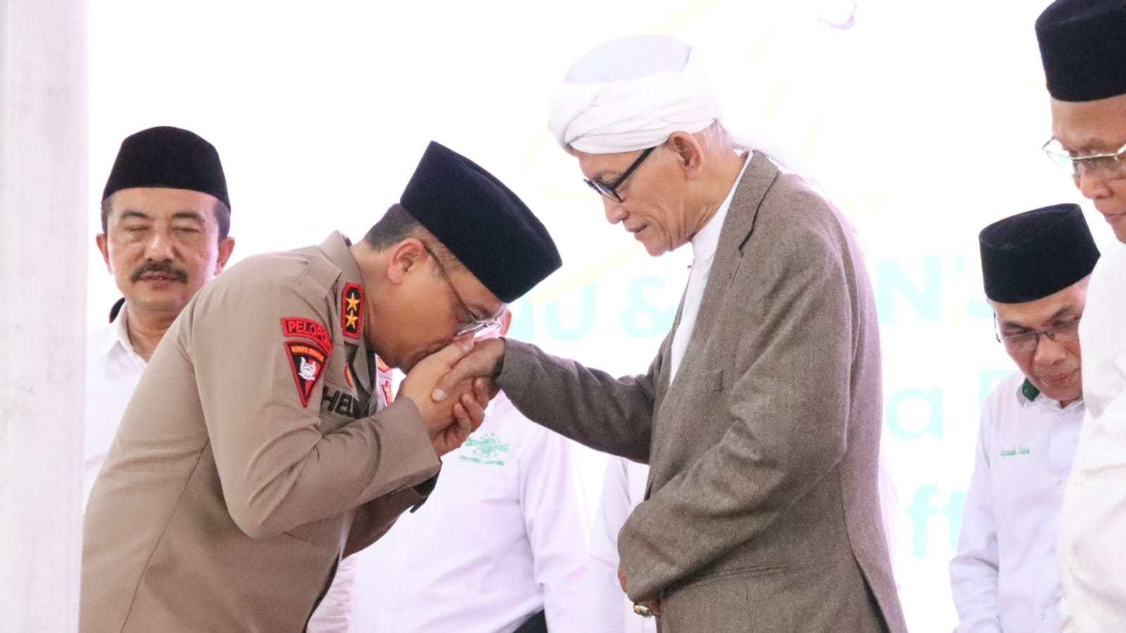 Polres Tulang Bawang Kerahkan Ratusan Personel Gabungan Amankan Pengajian Akbar dan Halal Bihalal Keluarga Besar NU