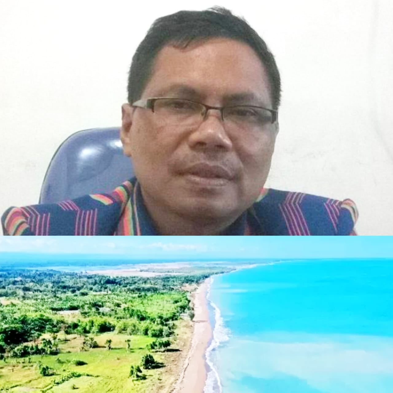 Kadis Pariwisata Aloysius Werang,SH.MM ; Pantai Abudenok Masih Desaain
