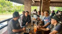 Syiarkan MTQH, Bangun Jembatan Kesejukan : PWI Kepri Gowes Batam-Bintan