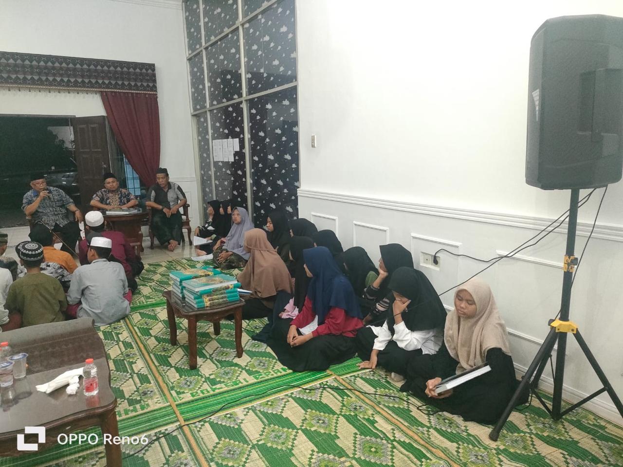 Jelang MTQ Ke-39 Tingkat Provinsi Sumut, Kafilah Tapsel Ikuti Training Center 