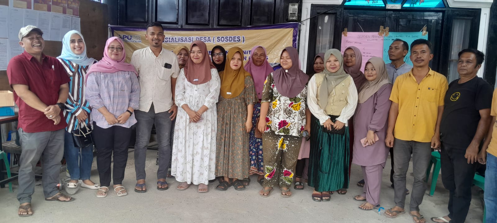 SOSIALISASI DESA (SOSDES) Berlangsung Di Desa Mompang Julu, Mandailing Natal
