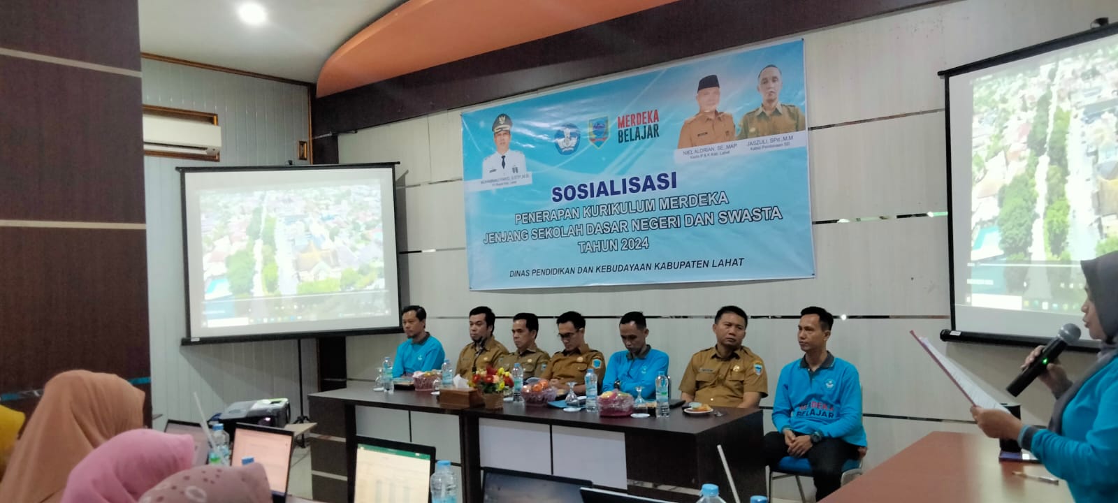 Dinas Pendidikan Dan Kebudayaan Kabupaten Lahat Gelar Sosialisasi Penerapan Kurikulum Merdeka