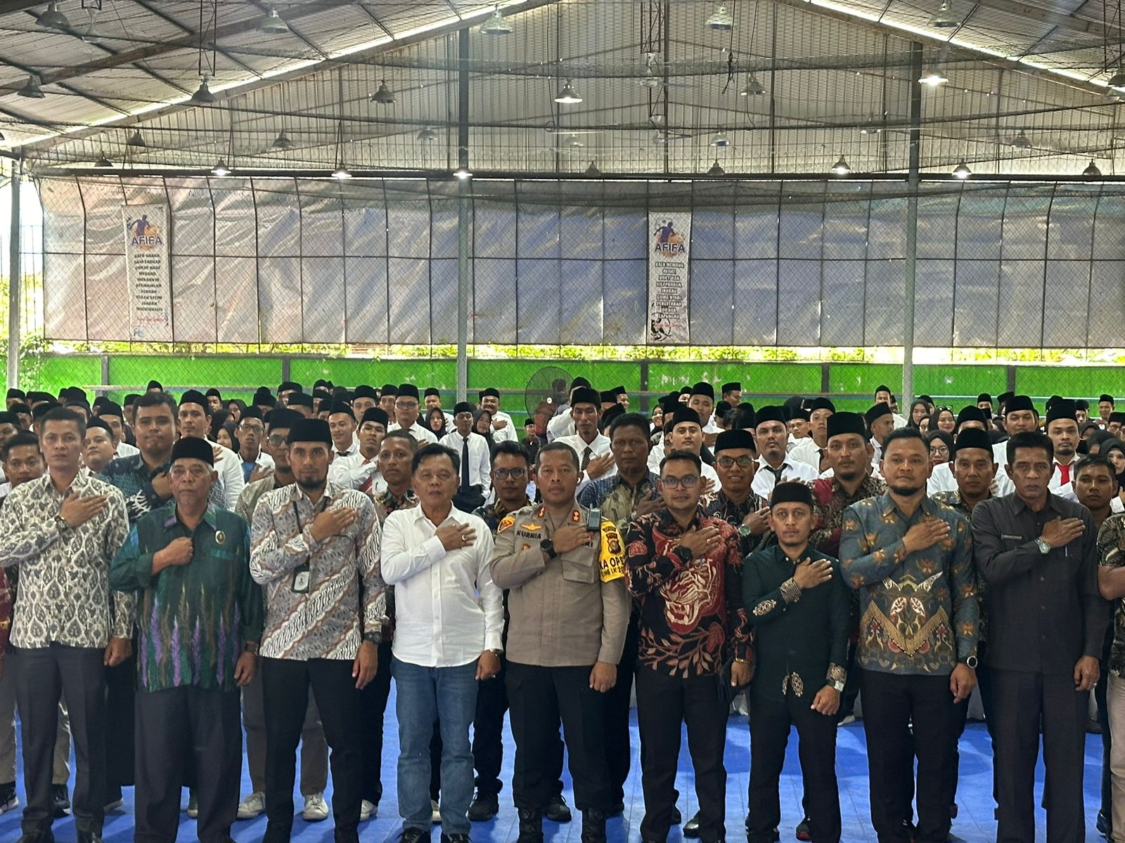 Kapolres Kepulauan Meranti Hadiri Pelantikkan PPS untuk Pilkada 2024