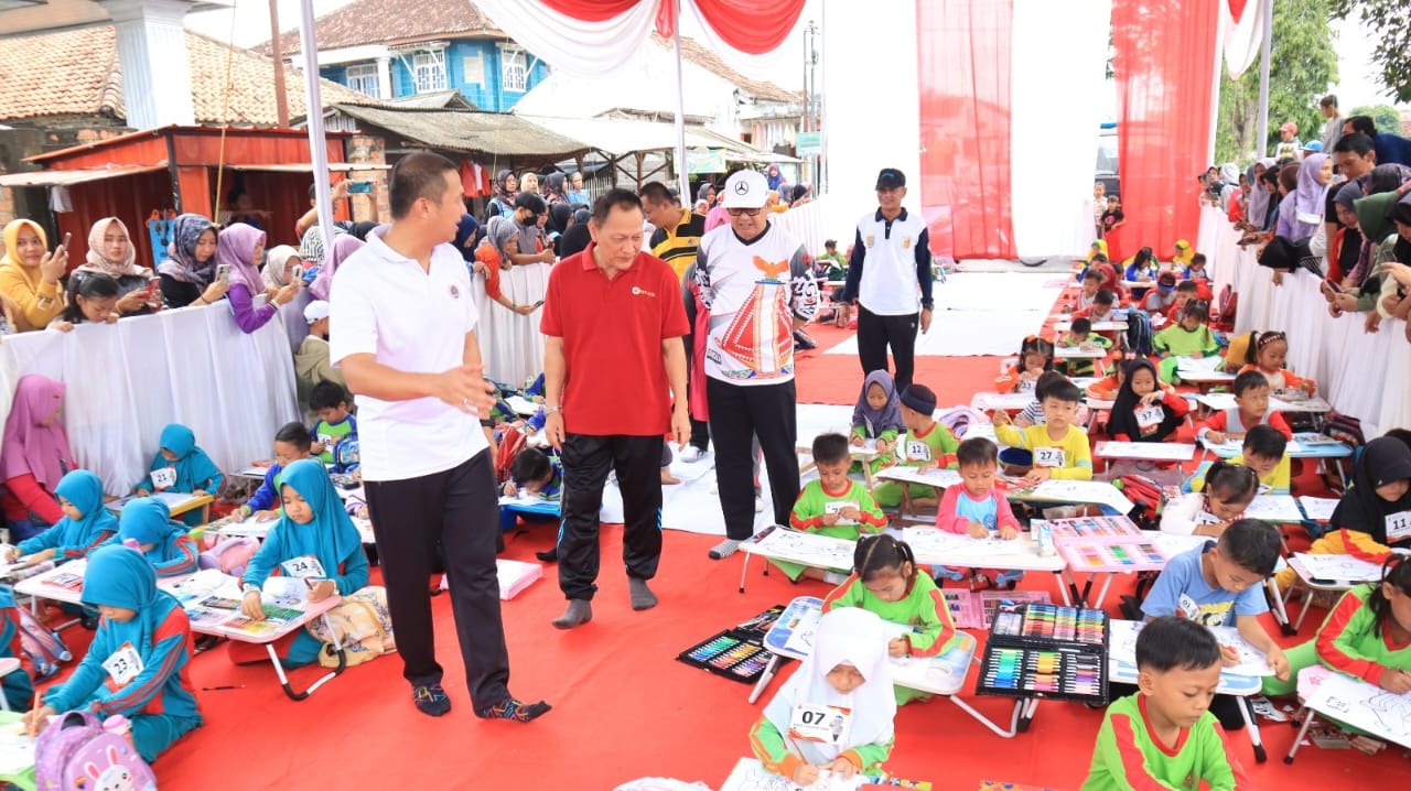 Car Free Day di Menggala, Kompol Kasyfi: Selain Festival Band Juga Ada Lomba Mewarnai Tingkat Paud