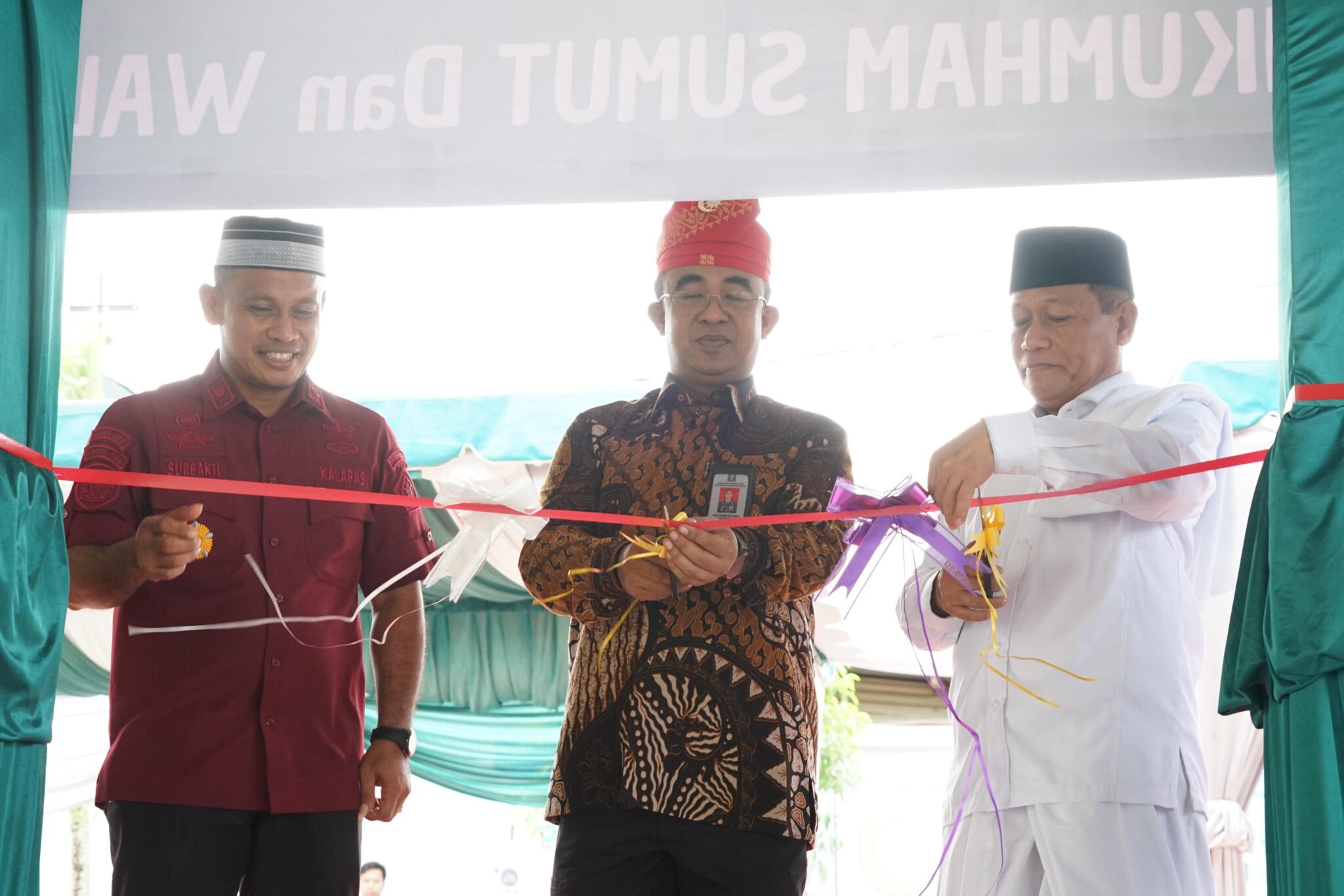 Kakanwil Sumut Bersama Walikota Resmikan Musholla Al-Jannah Lembaga Permasyarakatan Kelas llB TBA