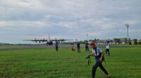 Pesawat Hercules TNI AU Mendarat Mulus di Natuna: Inspirasi Lomba Foto dan Karya Tulis Danlanud RSA Awards 2024
