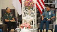 Tingkatkan Kerja Sama Bidang Penegakan Hukum, KSAL Laksamana TNI Muhammad Ali Menerima Audiensi JAM-Pidmil Mayjen TNI Dr. W. Indrajit