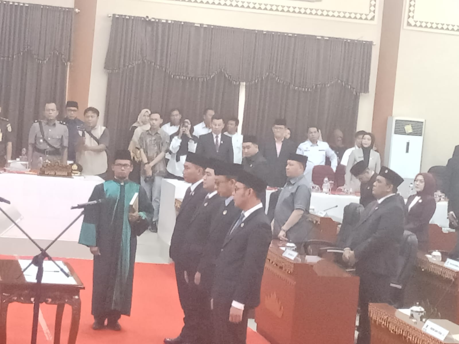 Agung Setyo Utomo Resmi Menjambat Ketua DPRD TANGGAMUS Periode 2024- 2025