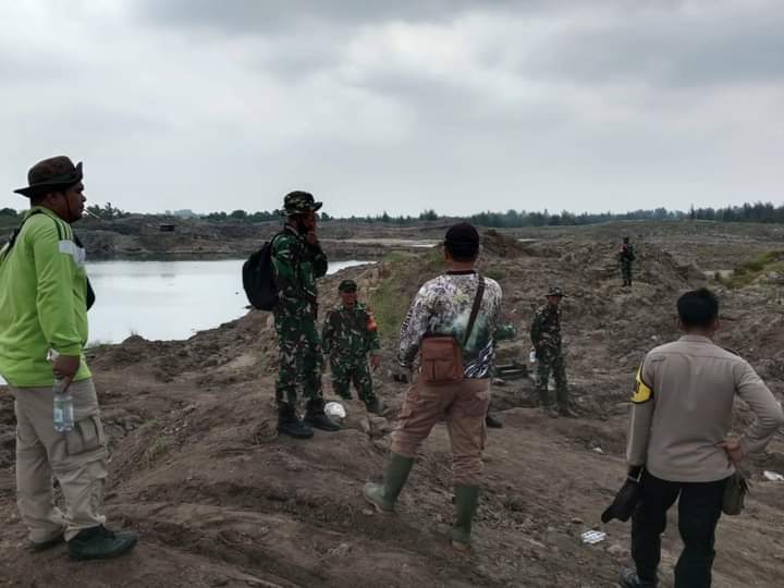 Polsek Jebus Melaksanakan kegiatan Himbauan dan Pendataan terhadap Aktivitas Tambang 