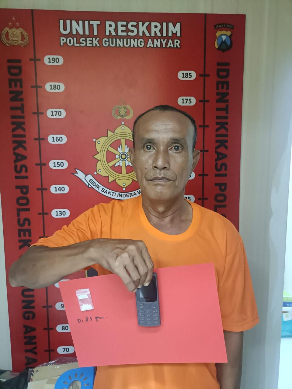 Reskrim Polsek Gunung Anyar Berhasil Amankan Dua Tersangka Penguna Sabu