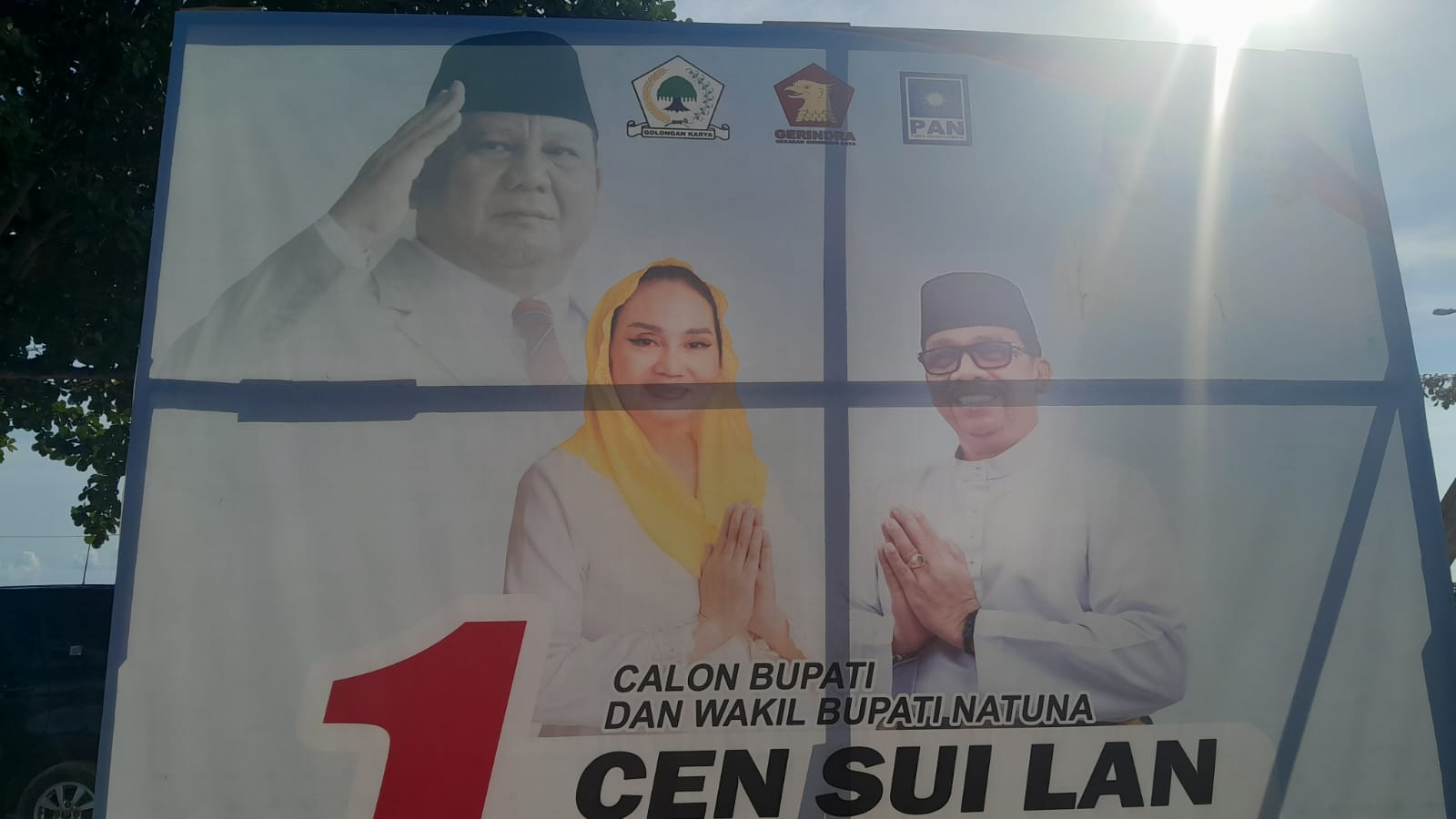 Penggunaan Foto Presiden di APK Pilkada Natuna Jadi Sorotan, Ketua KPU: Sah Jika Sebagai Ketua Umum Partai