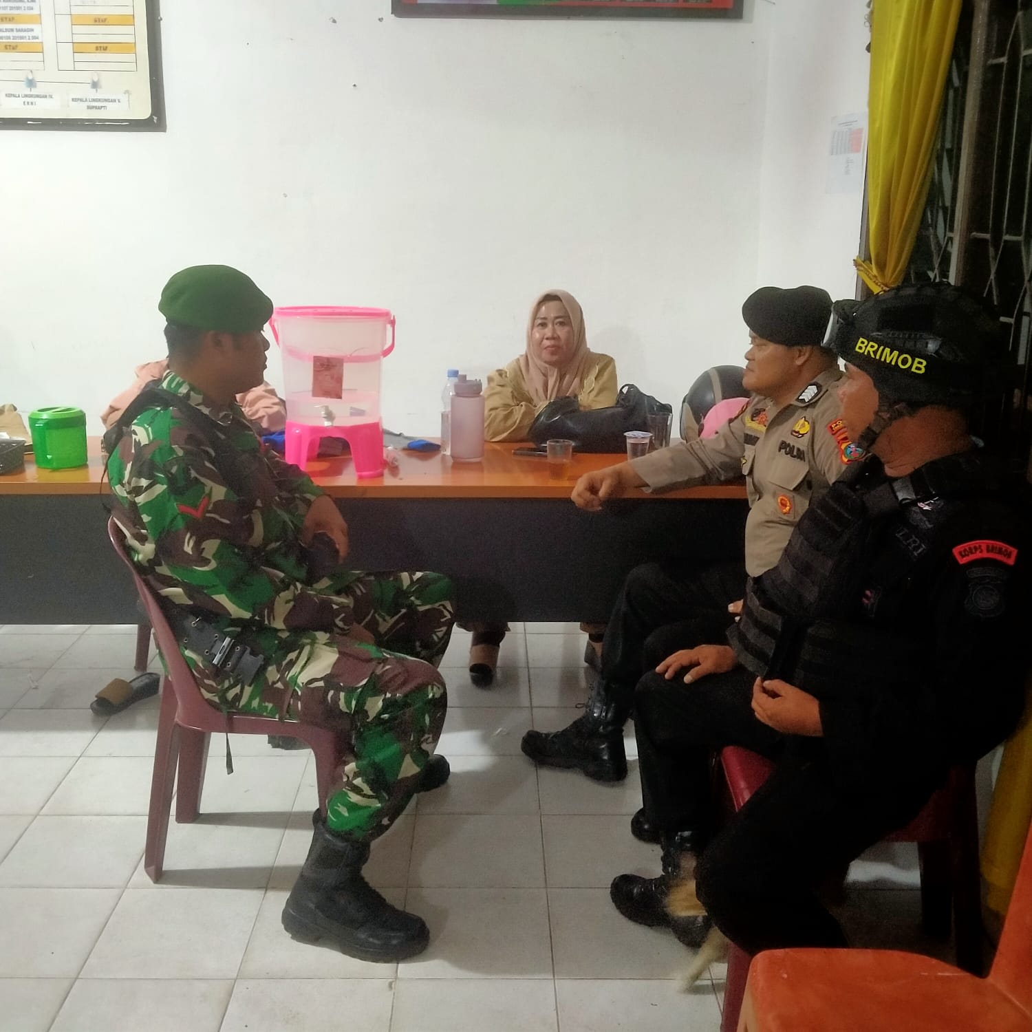 Polres Tanjung Balai Gelar Patroli Cipta Kondisi Pasca Pemungutan Suara Pilkada 2024