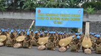 Pemeriksaan Kesiapan Operasi Satgas TNI Kontingen Garuda BGC XXXIX-F Monusco Kongo oleh Waasops Panglima TNI