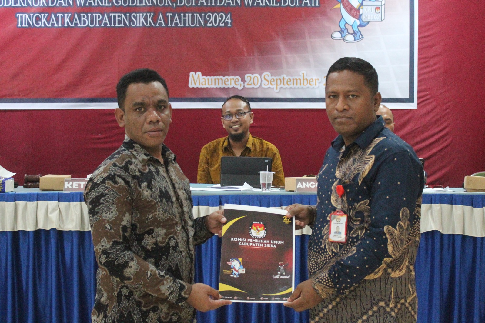 KPU Sikka Tetapkan DPT Pilkada 2024 Sebanyak 244.838 Pemilih
