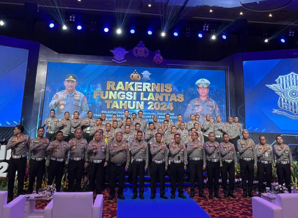 Ditlantas Polda Kepri Raih Juara 1 Penghargaan Realisasi PNBP Pada Zona C