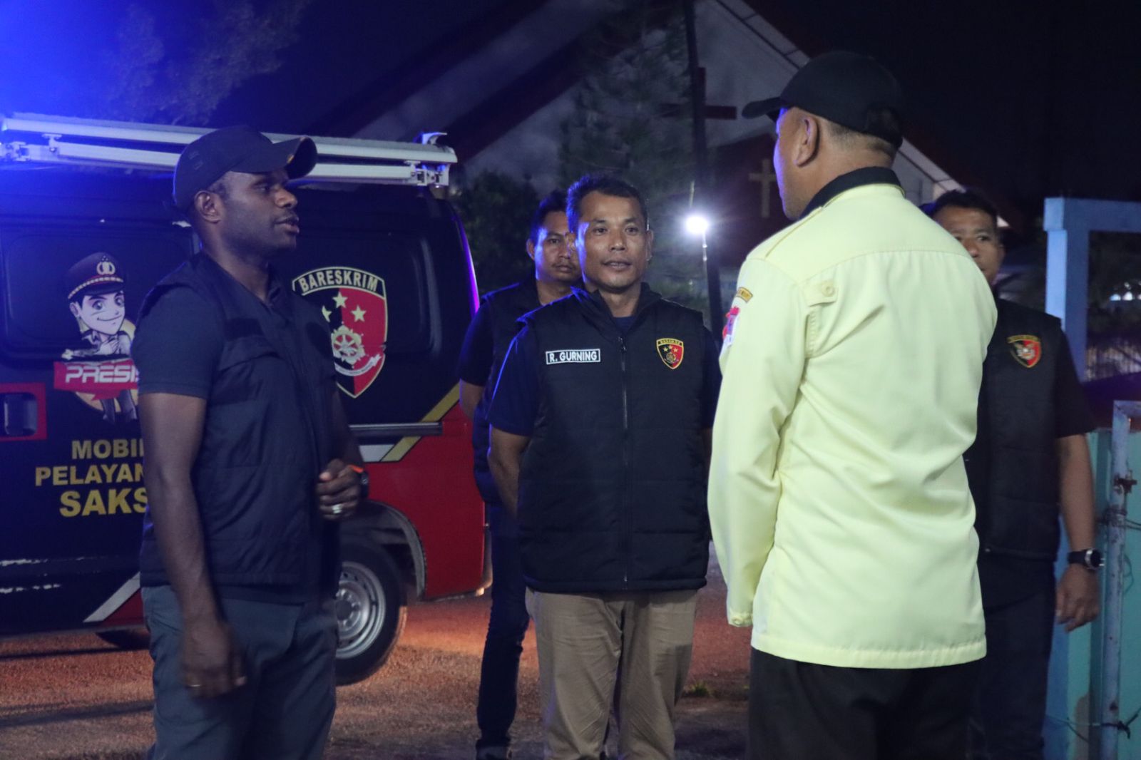 Sat Reskrim Polres Meranti Gelar Patroli Blue Light dan harkambtibmas