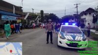 Polres Tanjungbalai,Mengatur Arus Lalulintas Guna kelancaran dan Keamanan Gerak Jalan Santai Peringatan HAORNAS ke-41.