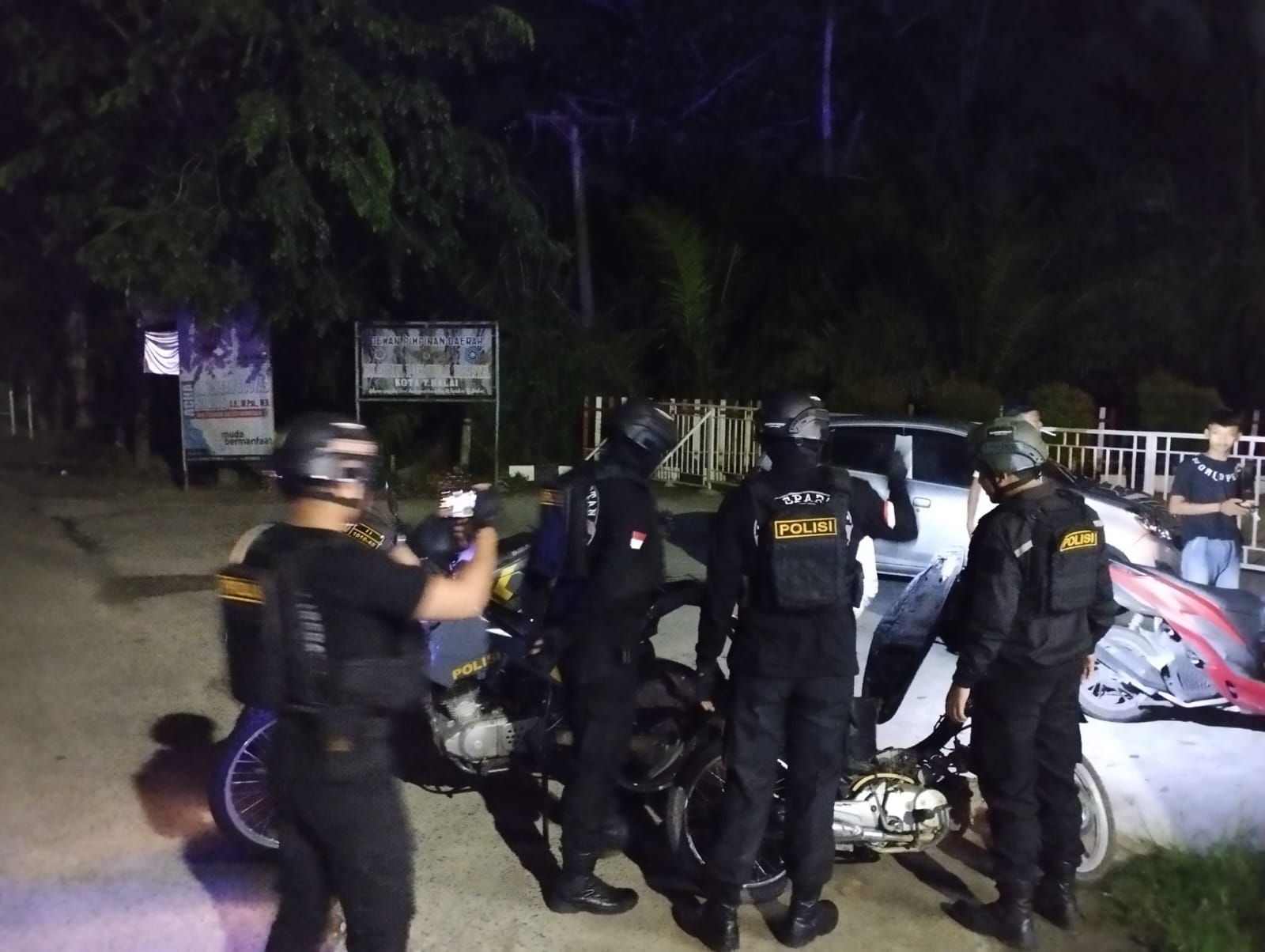 KRYD, Polres Tanjung Balai Ciptakan Kondusifitas Pada Malam Hari