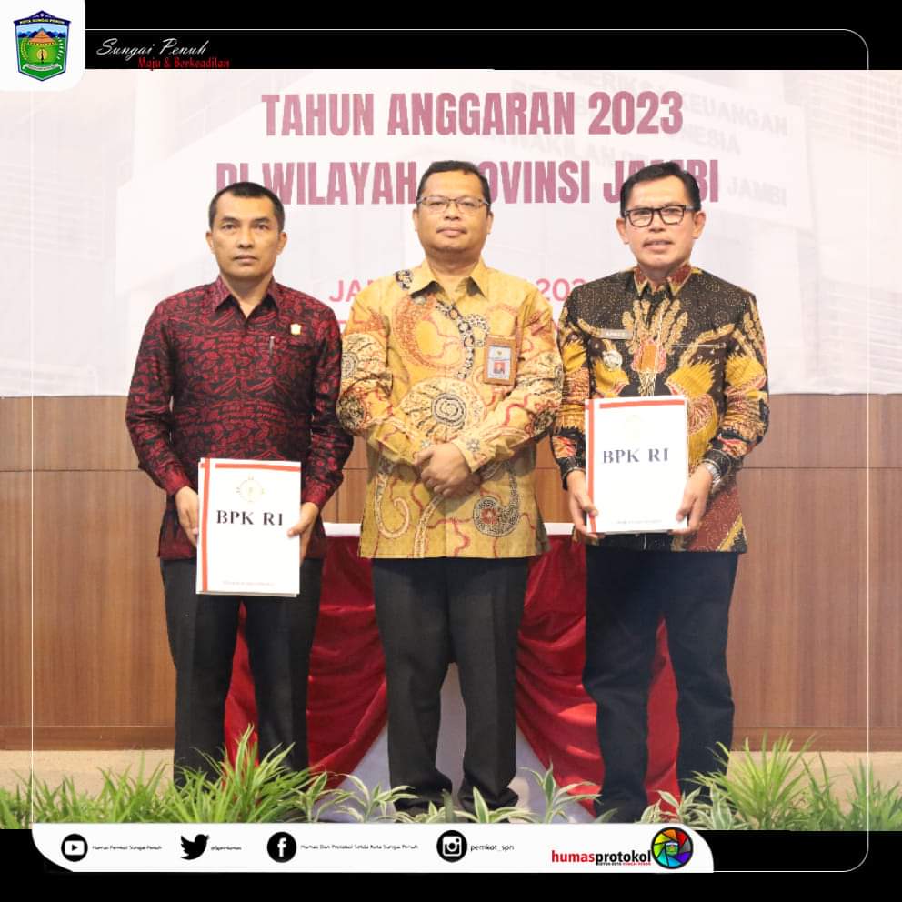 Pemkot Sungai Penuh Kembali Raih WTP Ke 10 Berturut-Turut