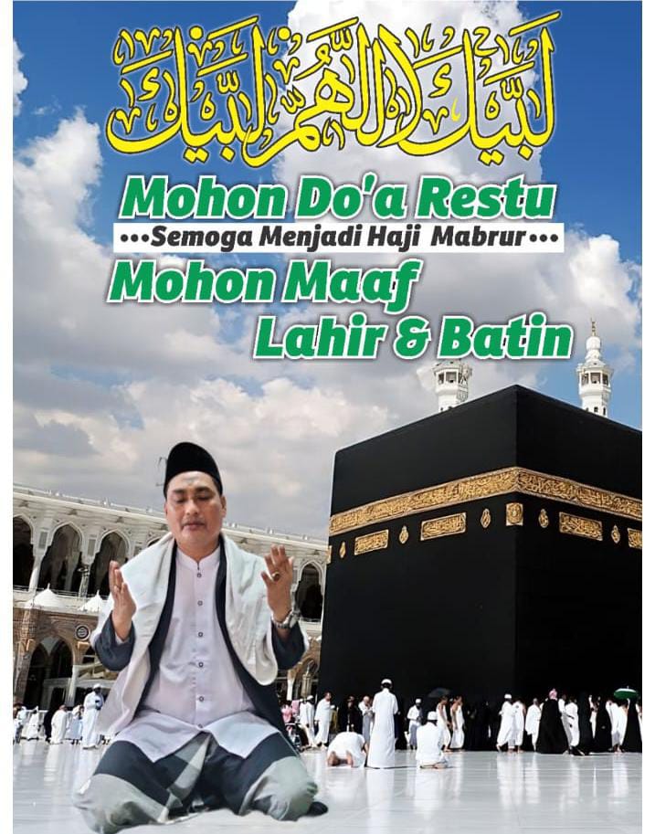 Pimpinan Pondok Pesantren Al Aqso KH H Sihabudin Arfi S Ag , Tunaikan Ibadah Haji