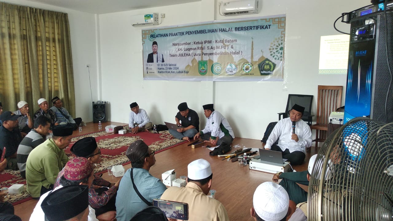 Encang Syarif Apresisasi Pelatihan Juru Sembelih Halal Yang di Selengarakan IPIM