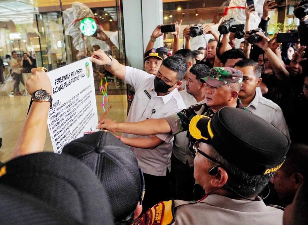 Mall Center Point Di Segel Diduga Tunggak Pajak hingga 250 Milyar