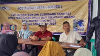 SOSIALISASI DESA (SOSDES) Berlangsung Di Desa Mompang Julu, Mandailing Natal