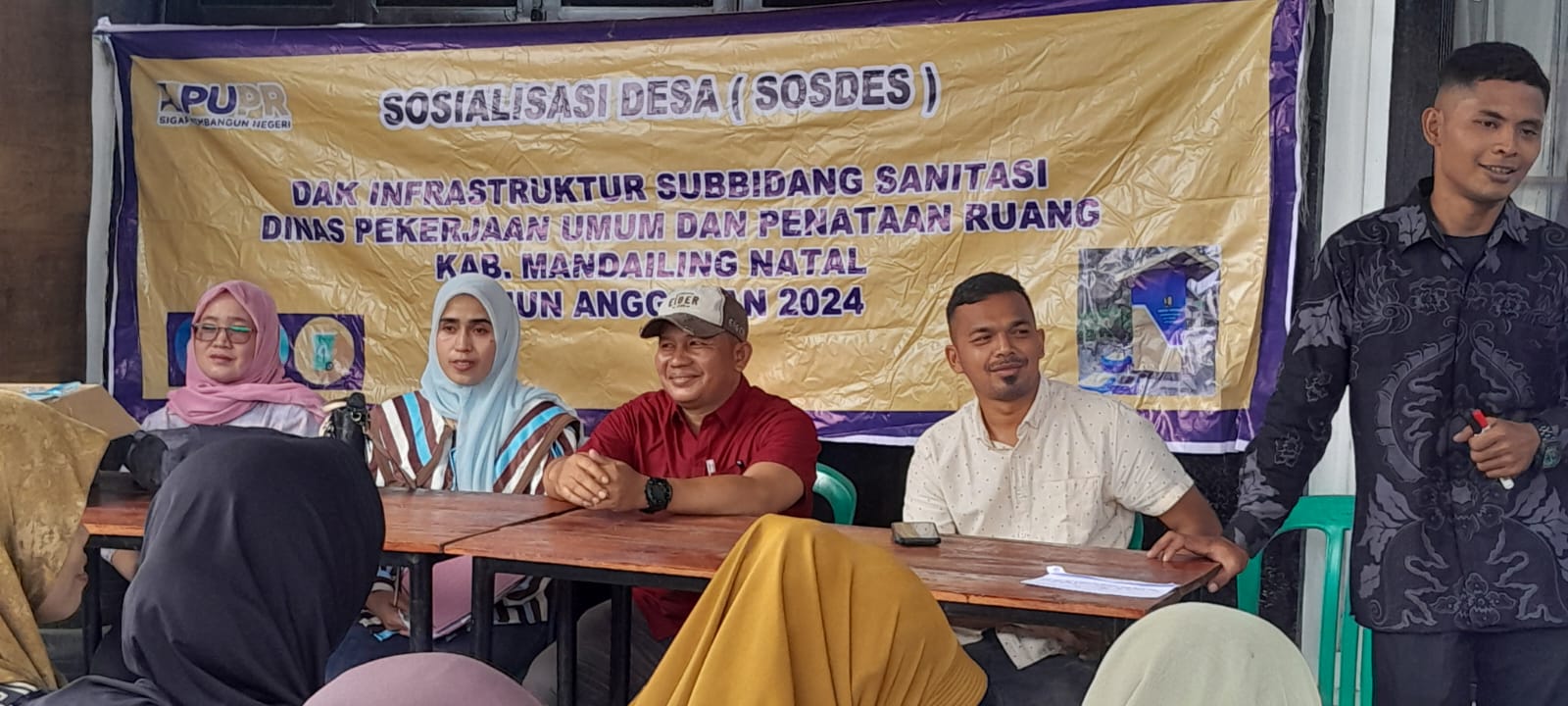 SOSIALISASI DESA (SOSDES) Berlangsung Di Desa Mompang Julu, Mandailing Natal