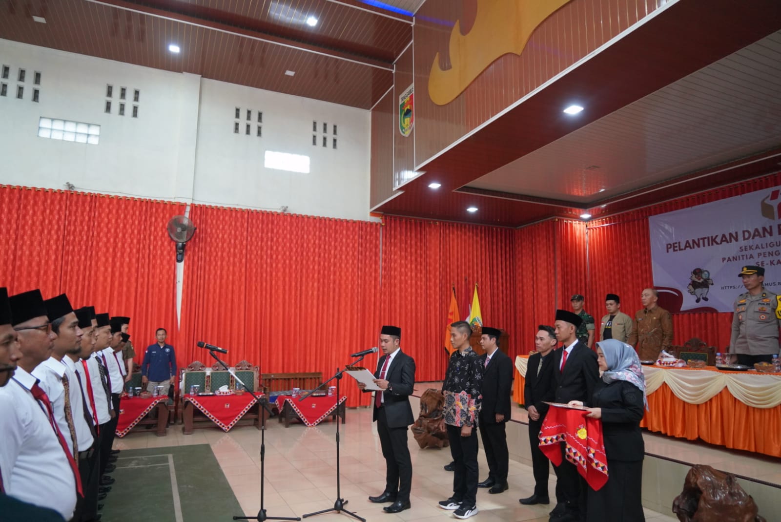 60 Orang  Panwascam Tanggamus Resmi Dilantik 