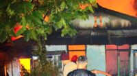 Polsek Talang Padang Identifikasi Kebakaran Rumah Pekon Sinar Semendo