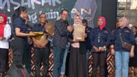 Adelia Werdiningsih S Psi,M Psi Ketua Laskar Amsakar Hadiri Pelantikan dan Pengukuhan Oleh Amsakar Achmad