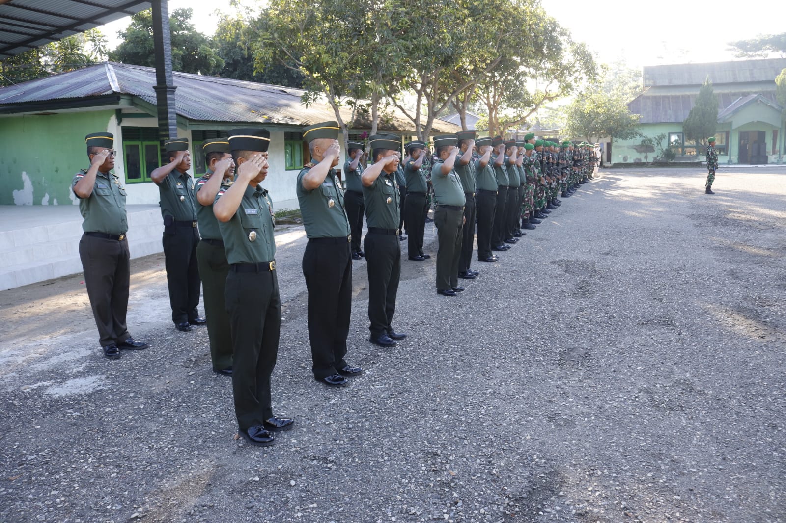 Pimpin Upacara Bendera 17an Bulan April, Dandim Belu Bacakan Amanat Panglima TNI