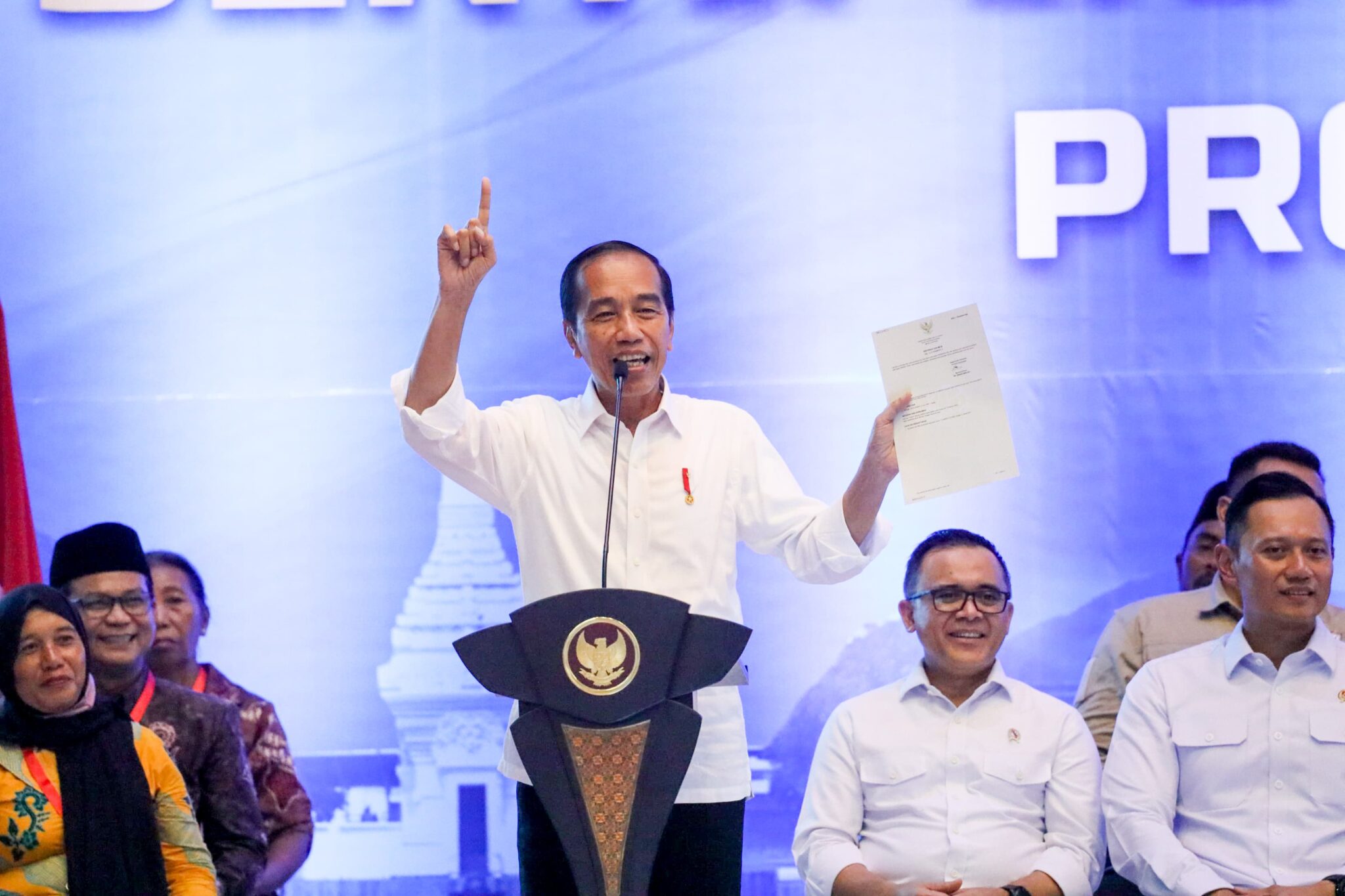 Menteri AHY Diberi Mandat Yang Diamanatkan Oleh Presiden Joko Widodo, Sukseskan Sertipikat Tanah Elektronik Reforma Agraria di Jawa timur