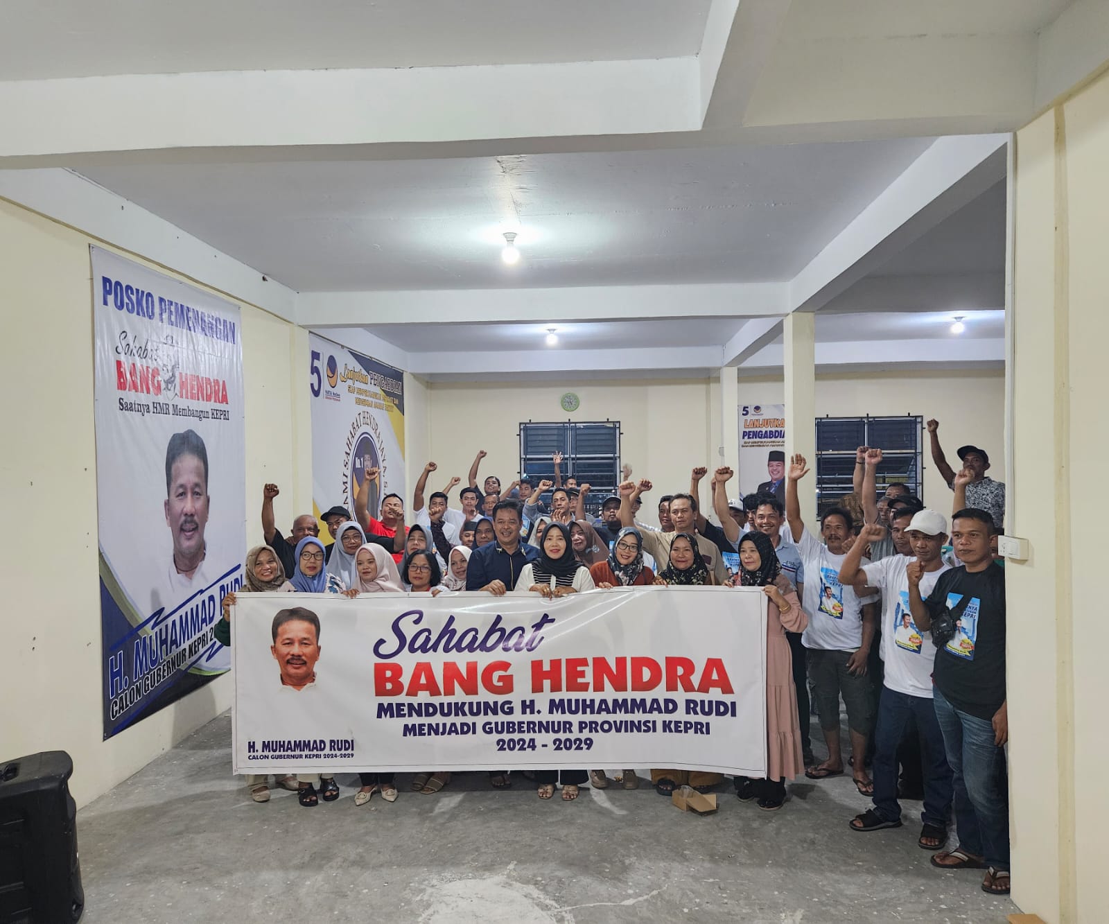 Pilgub Kepri 2024, Simpatisan dan Kader Nasdem Tanjungpinang Komitmen Menangkan H. Muhammad Rudi