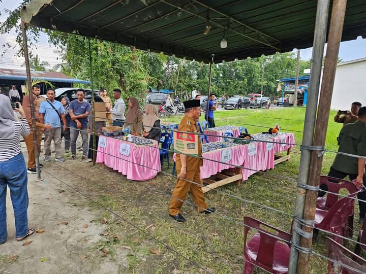 Pemerintah Kota Tanjung Balai,Melaksanakan kunjungan ke beberapa Tempat Pemungutan Suara (TPS).