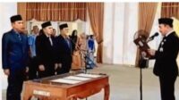 Pj. Bupati Asraf Lantik 3 Pejabat Perumda Tirta Sakti Kerinci